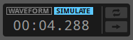 Playback in Simulate Mode