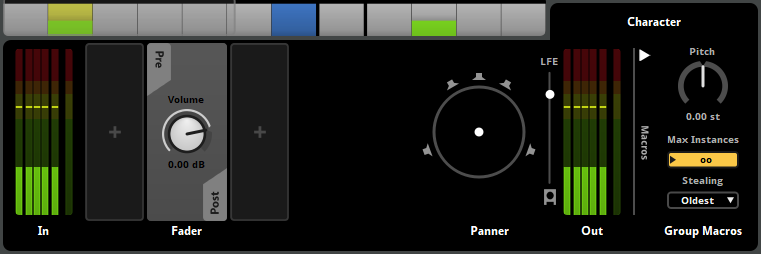 Bus signal chain