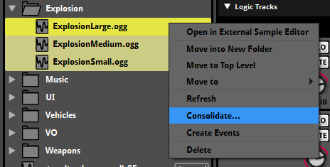 Consolidating Assets