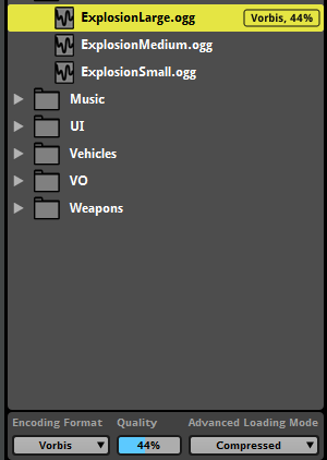 Custom Encoding Settings