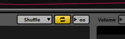 Loop Playlist Toggle Button