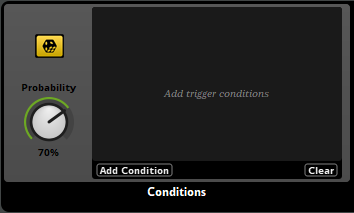 Probability condition