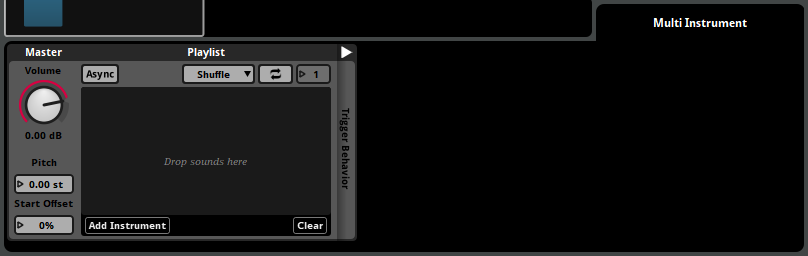 Multi Instrument Deck