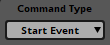 Command Type Dropdown Menu