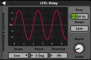 LFO modulator