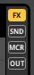 Mixing Desk Sidebar Toggle Buttons