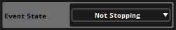 Not Stopping Event State Condition