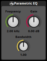 A parametric EQ effect