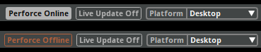 Perforce status icon