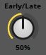Early/late dial