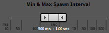 Spawn Interval Ribbon Slider