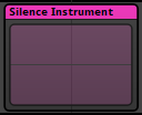 Silence Instrument Trigger Region