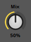 The mix dial. Mix