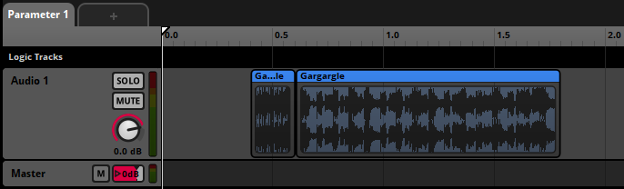 An instrument from 0.4 to 1.8, split at 0.6