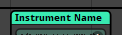 Instrument Name and Color