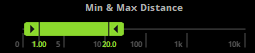 Min and Max Distance