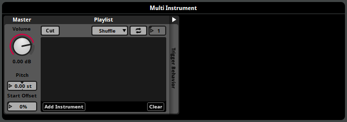 Multi Instrument Deck