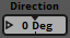 The direction number box. Direction