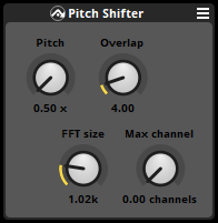 The pitch shifter effect