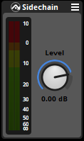 A sidechain effect. A sidechain effect