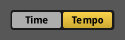 Time/Tempo Radio Buttons