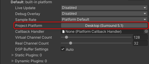 Multiple platforms
