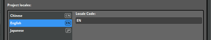 Locale preferences