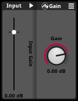 Input gain